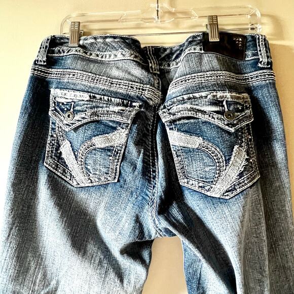 Ariya jeans Y2K jeweled size 15 - Picture 4 of 5